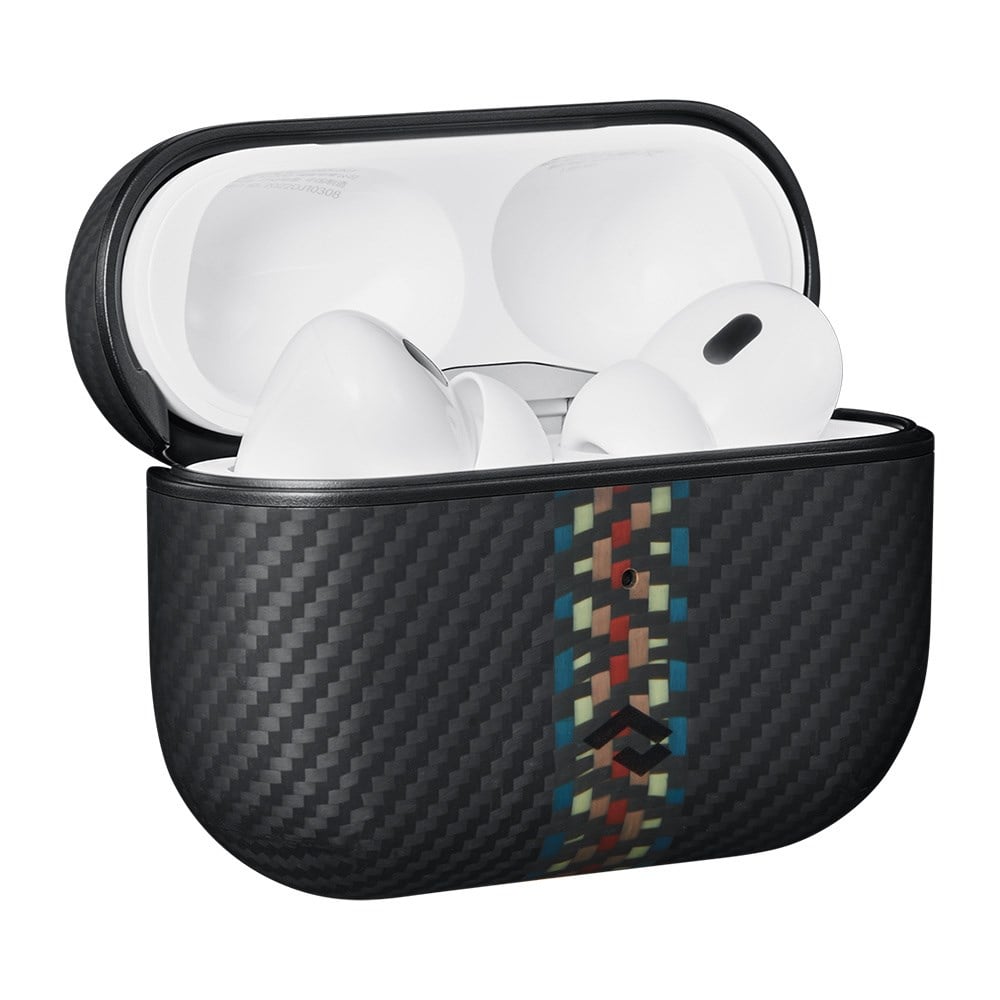Apple Airpods Pro Kılıf 600D Aramid Fiber Pitaka Orchestra Serisi Rhapsody Kılıf