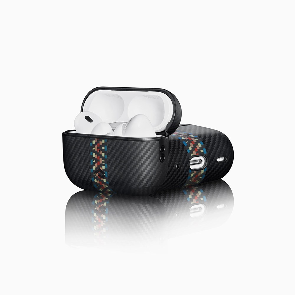 Apple Airpods Pro Kılıf 600D Aramid Fiber Pitaka Orchestra Serisi Rhapsody Kılıf