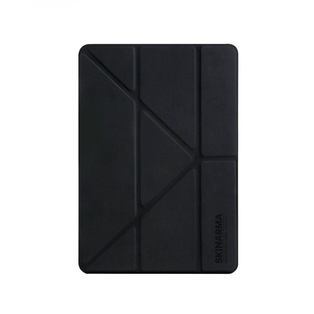 Apple iPad 10.2 2021 (9.Nesil) Kılıf SkinArma Sticker Tasarımlı Arkası Şeffaf Standlı Mageru Kılıf
