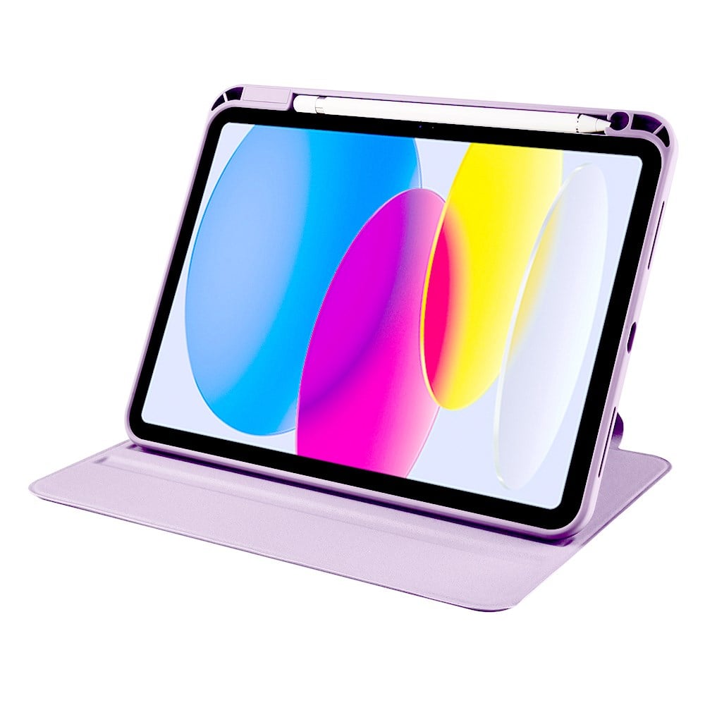 Apple iPad 11.Nesil 2025 Kılıf Zore Termik Kalem Bölmeli Dönebilen Standlı Kılıf