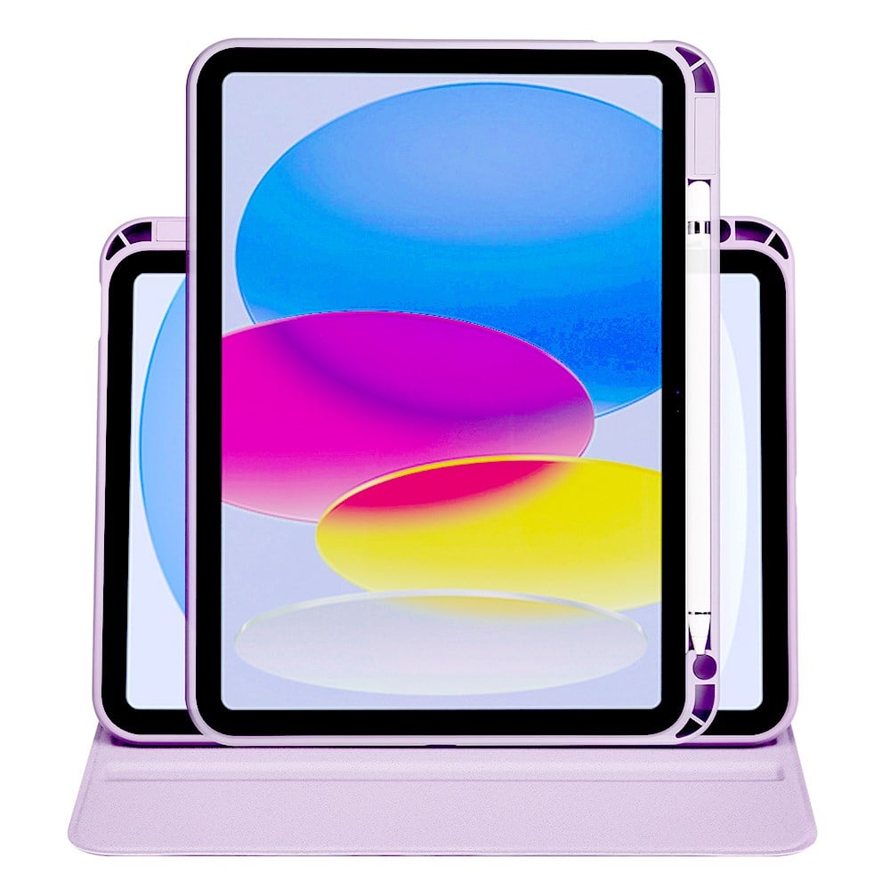 Apple iPad 11.Nesil 2025 Kılıf Zore Termik Kalem Bölmeli Dönebilen Standlı Kılıf