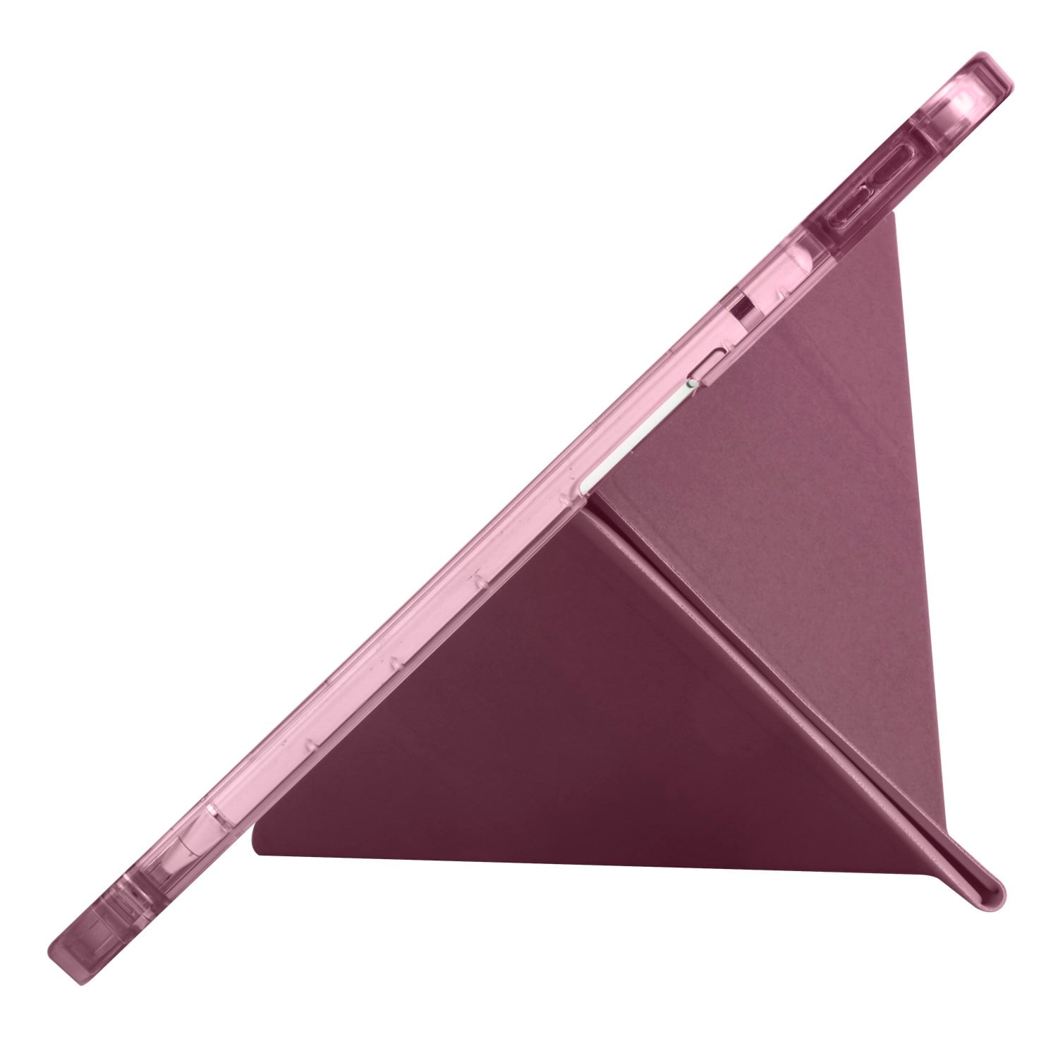 Apple iPad 11.Nesil 2025 Kılıf Zore Tri Folding Kalem Bölmeli Standlı Kılıf