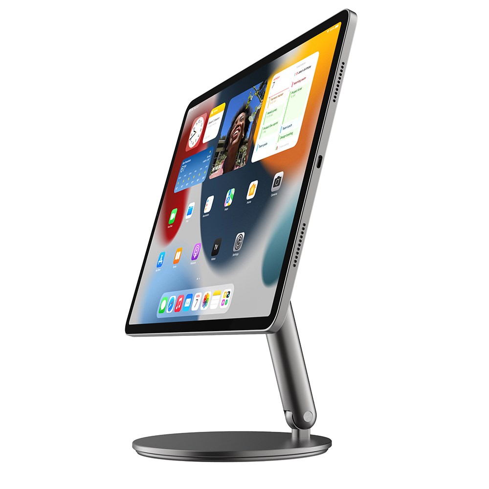 Apple iPad Air 10.9 2022 (5.Nesil) Wiwu ZM-310 360 Derece Dönebilen Magnetik Başlıklı Tablet Standı