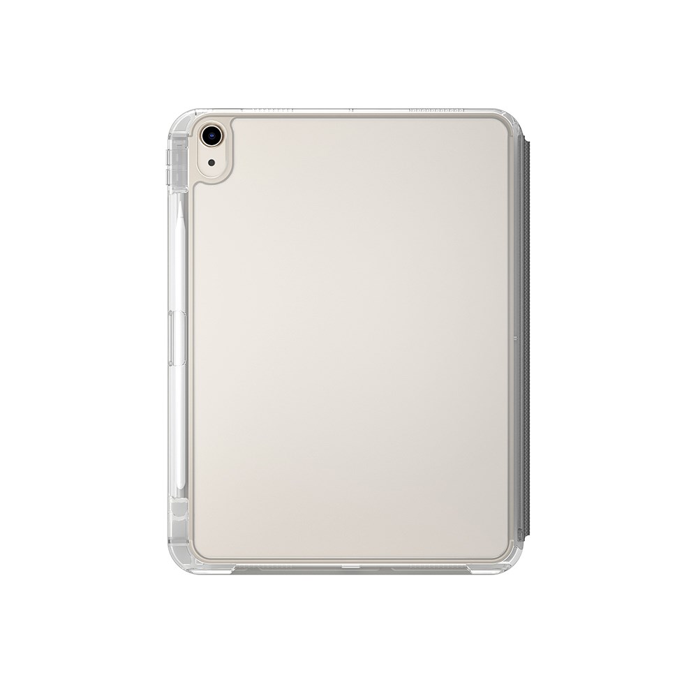 Apple iPad Air 11 2024 Kılıf Skinarma Kalemlikli Arkası Şeffaf Standlı Magnetik Zeta Kılıf