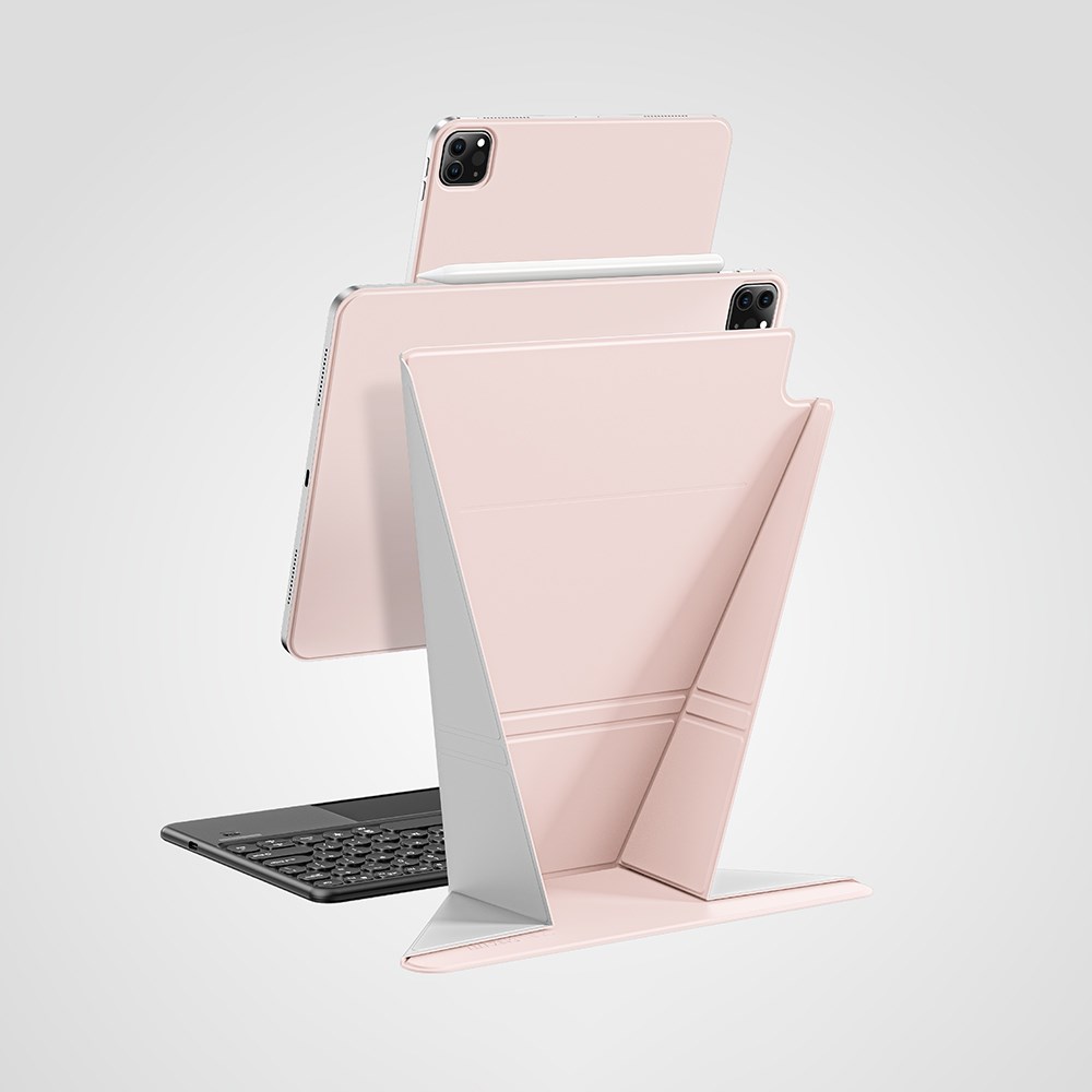 Apple iPad Air 11 2025 M3 Amazingthing Matte Pro Mag Folio Katlanabilir Magnetik Standlı Kılıf