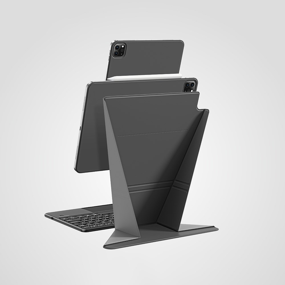 Apple iPad Air 11 2025 M3 Amazingthing Matte Pro Mag Folio Katlanabilir Magnetik Standlı Kılıf