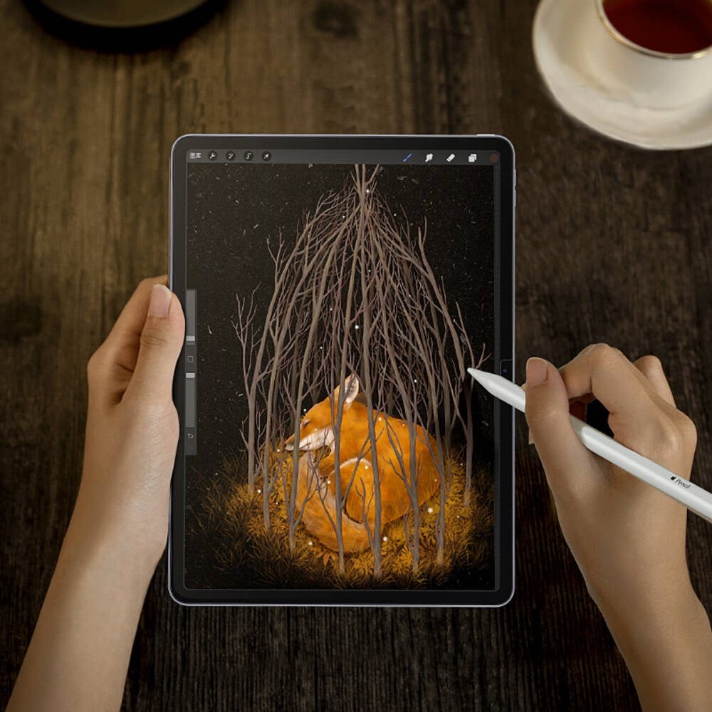 Apple iPad Air 11 2025 M3 Kağıt Hisli Benks Mat Paper-Like Ekran Koruyucu