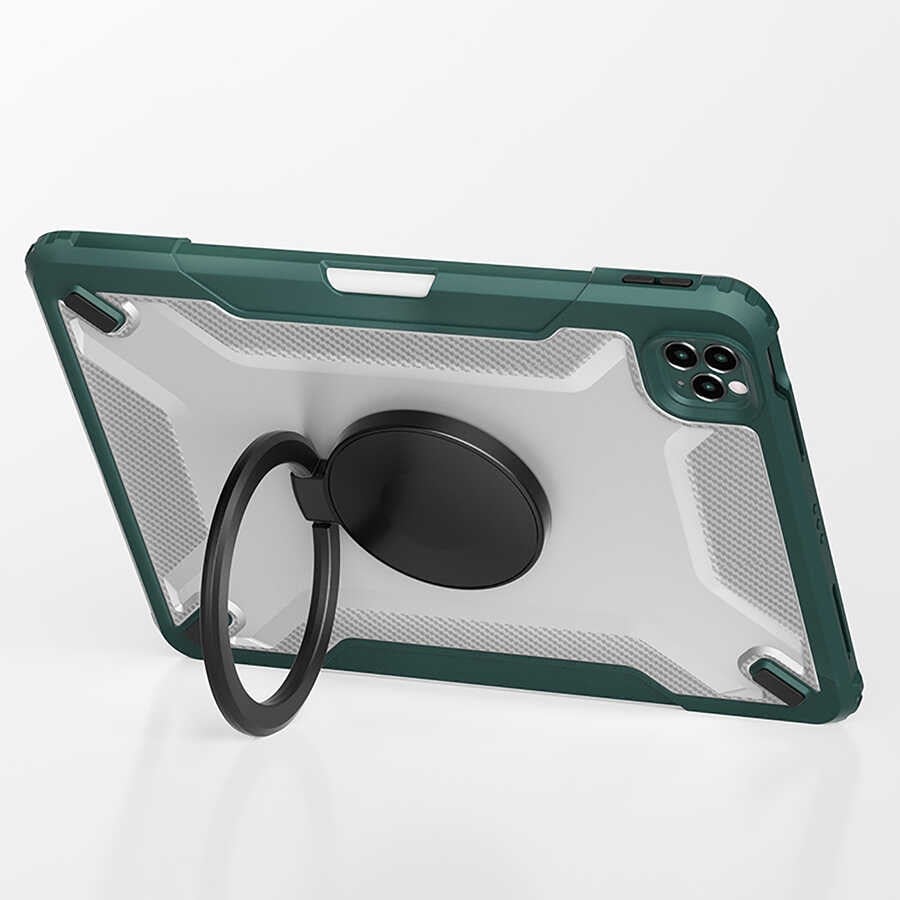 Apple iPad Air 11 2025 M3 Wiwu Mecha Dönebilen Standlı Tablet Kılıfı
