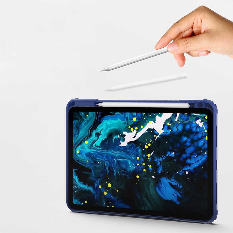 Apple iPad Air 11 2025 M3 Wiwu Mecha Dönebilen Standlı Tablet Kılıfı
