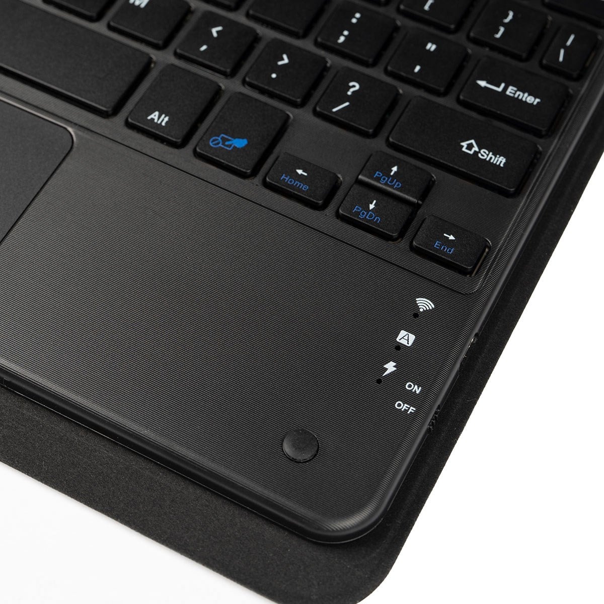 Apple iPad Air 11 2025 M3 Zore Border Keyboard Bluetooh Bağlantılı Standlı Klavyeli Tablet Kılıfı