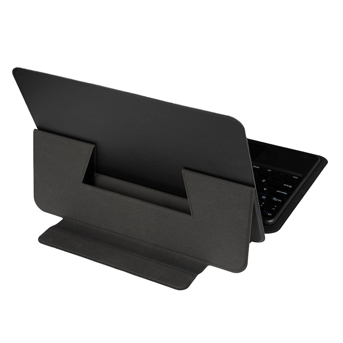 Apple iPad Air 11 2025 M3 Zore Border Keyboard Bluetooh Bağlantılı Standlı Klavyeli Tablet Kılıfı