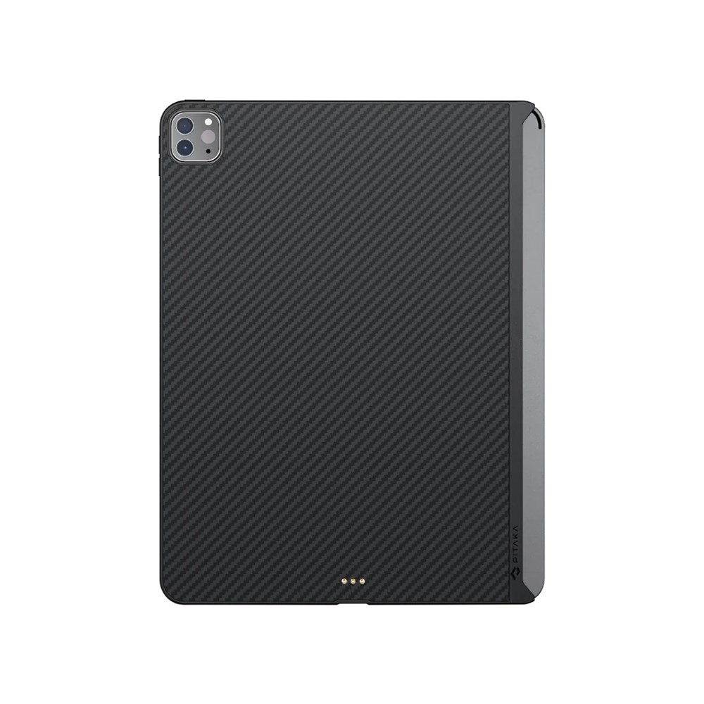 Apple iPad Pro 11 2021 (3.Nesil) Kılıf Aramid Fiber Pitaka Ultra-Slim Classic Serisi Tablet Kapak