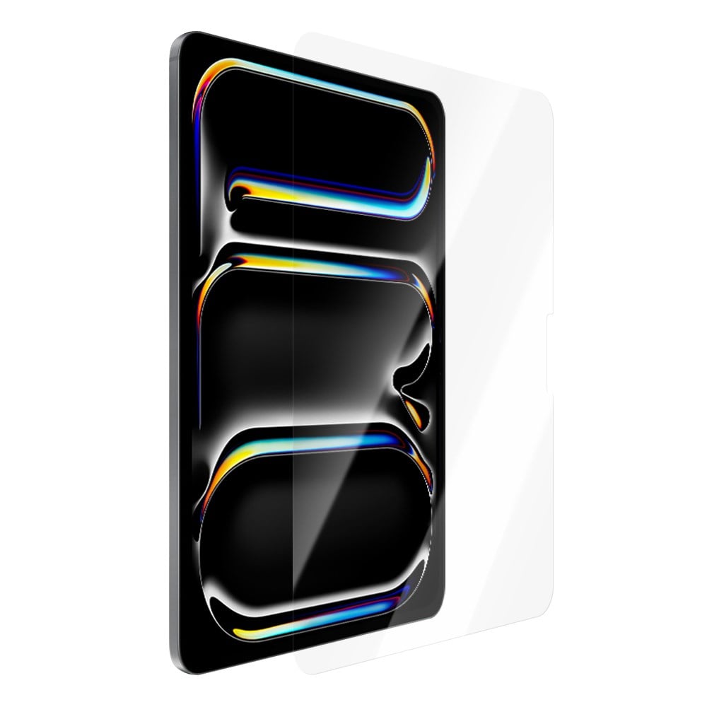 Apple iPad Pro 11 2024 CaseWorld Steel Shield Serisi Temperli Cam Ekran Koruyucu + Uygulama Aparatı