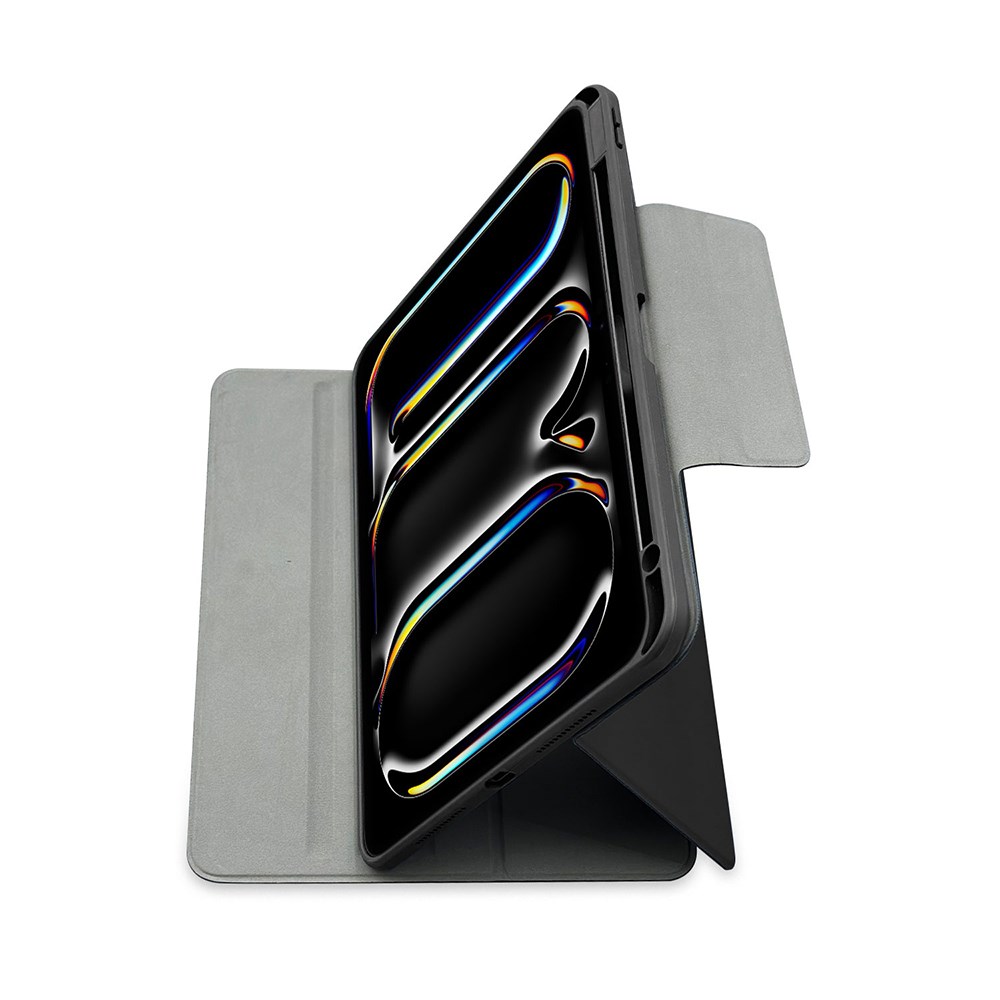 Apple iPad Pro 11 2024 Raptic Spin Detachable Folio PU Ayrılabilir Kalem Bölmeli Standlı Kılıf