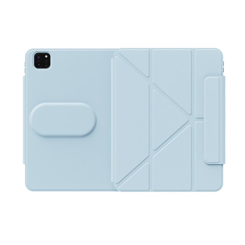 Apple iPad Pro 11 2024 Wiwu 360° Dönebilen Standlı Magnetik Koruyucu Tablet Kılıfı