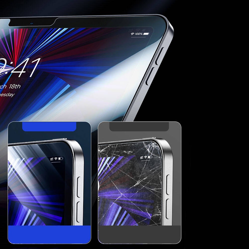Apple iPad Pro 11 2025 M5 Benks OKR Glass Warrior HD Parlak Ekran Koruyucu