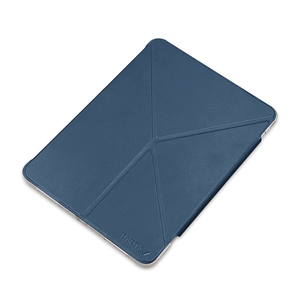 Apple iPad Pro 11 2025 M5 Raptic Clear Folio Airbagli Şeffaf Kapaklı Katlanabilir Standlı Kılıf