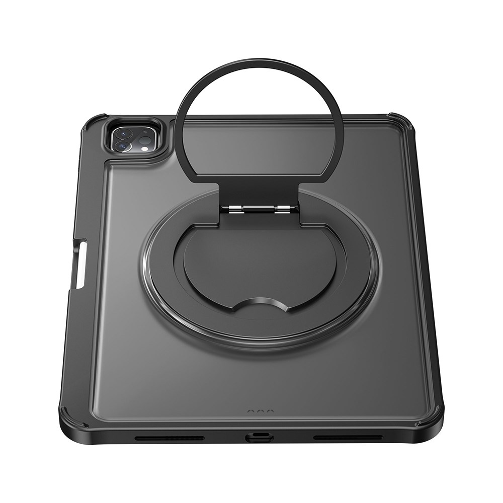 Apple iPad Pro 12.9 2020 (4.Nesil) Wiwu MK-007 Combo Pro Kalem Bölmeli Klavyeli Standlı Kılıf