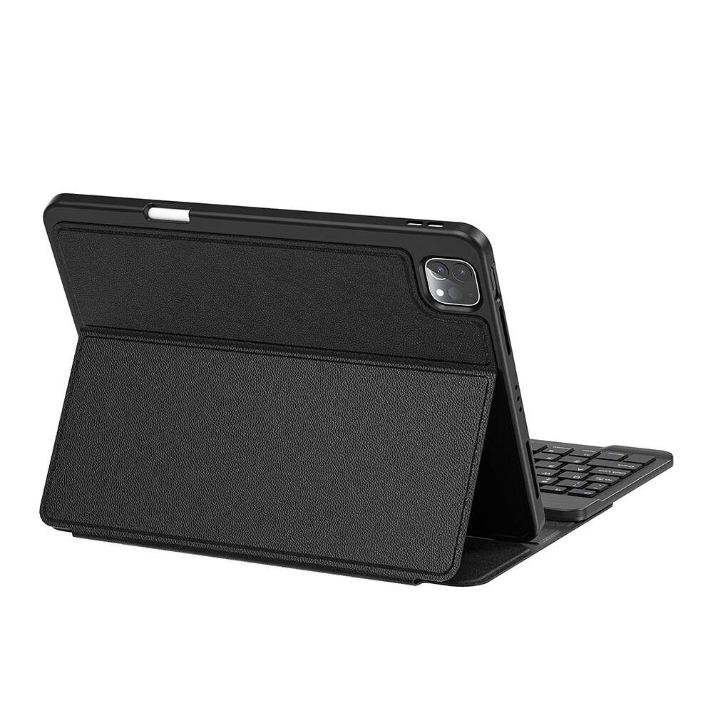 Apple iPad Pro 13 2025 M5 Wiwu Protective Gizli Kalem Bölmeli Klavyeli Kılıf
