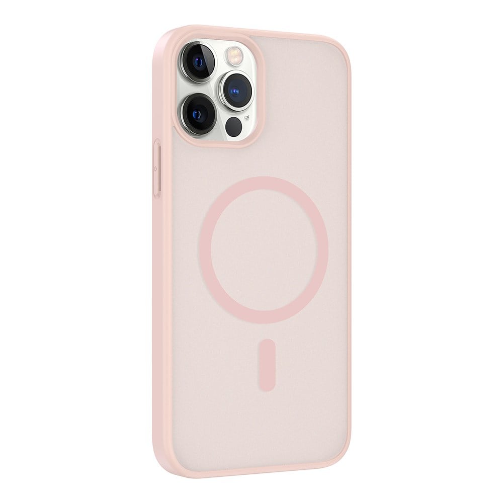 Apple iPhone 12 Kılıf M-safe Şarj Özellikli Zore Babet Kapak