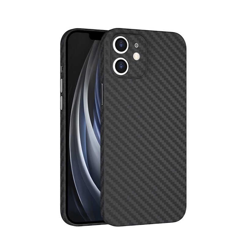 Apple iPhone 12 Mini Kılıf ​​​​​Wiwu Skin Carbon PP Kapak