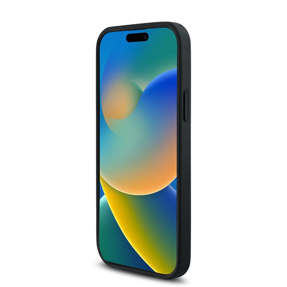 Apple iPhone 12 Pro Kılıf Guess Orjinal Lisanslı M-safe Şarj Özellikli Small 4G Classic Kapak
