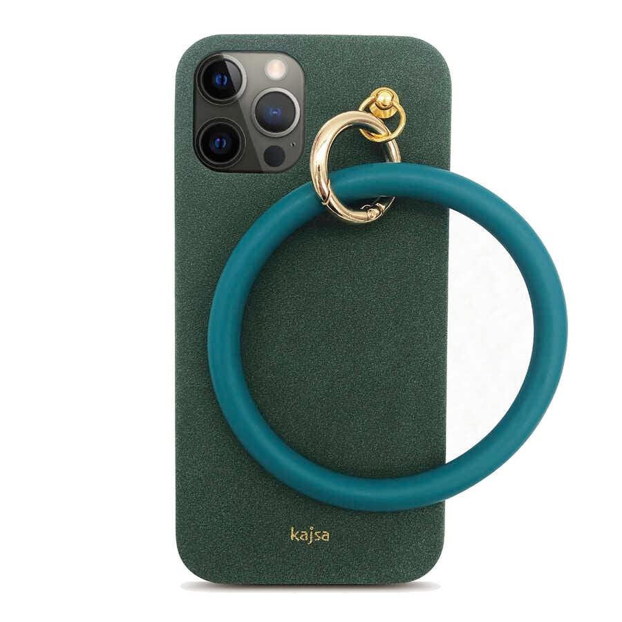 Apple iPhone 12 Pro Max Kılıf Kajsa Splendid Serisi Morandi Ring Kapak