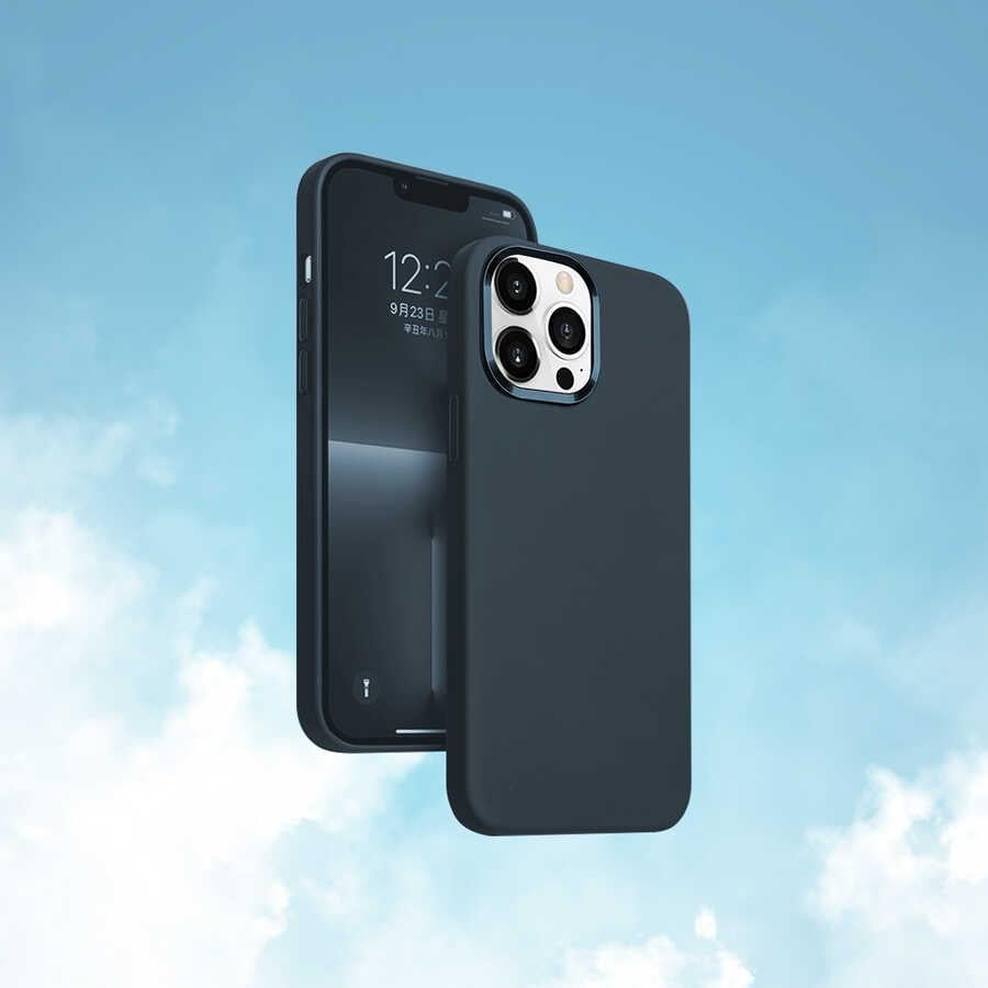 Apple iPhone 13 Kılıf Wiwu M-safe Magnetic Silikon Kapak