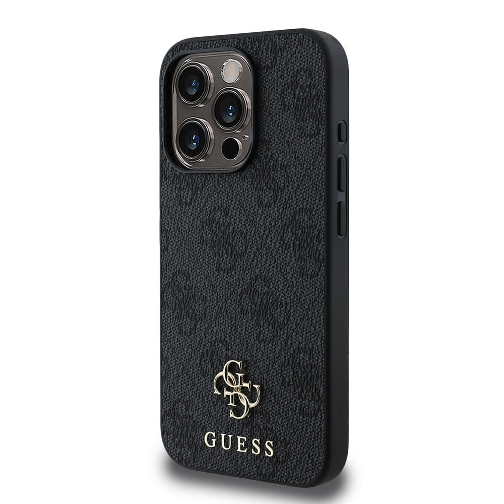 Apple iPhone 13 Pro Kılıf Guess Orjinal Lisanslı M-safe Şarj Özellikli Small 4G Classic Kapak