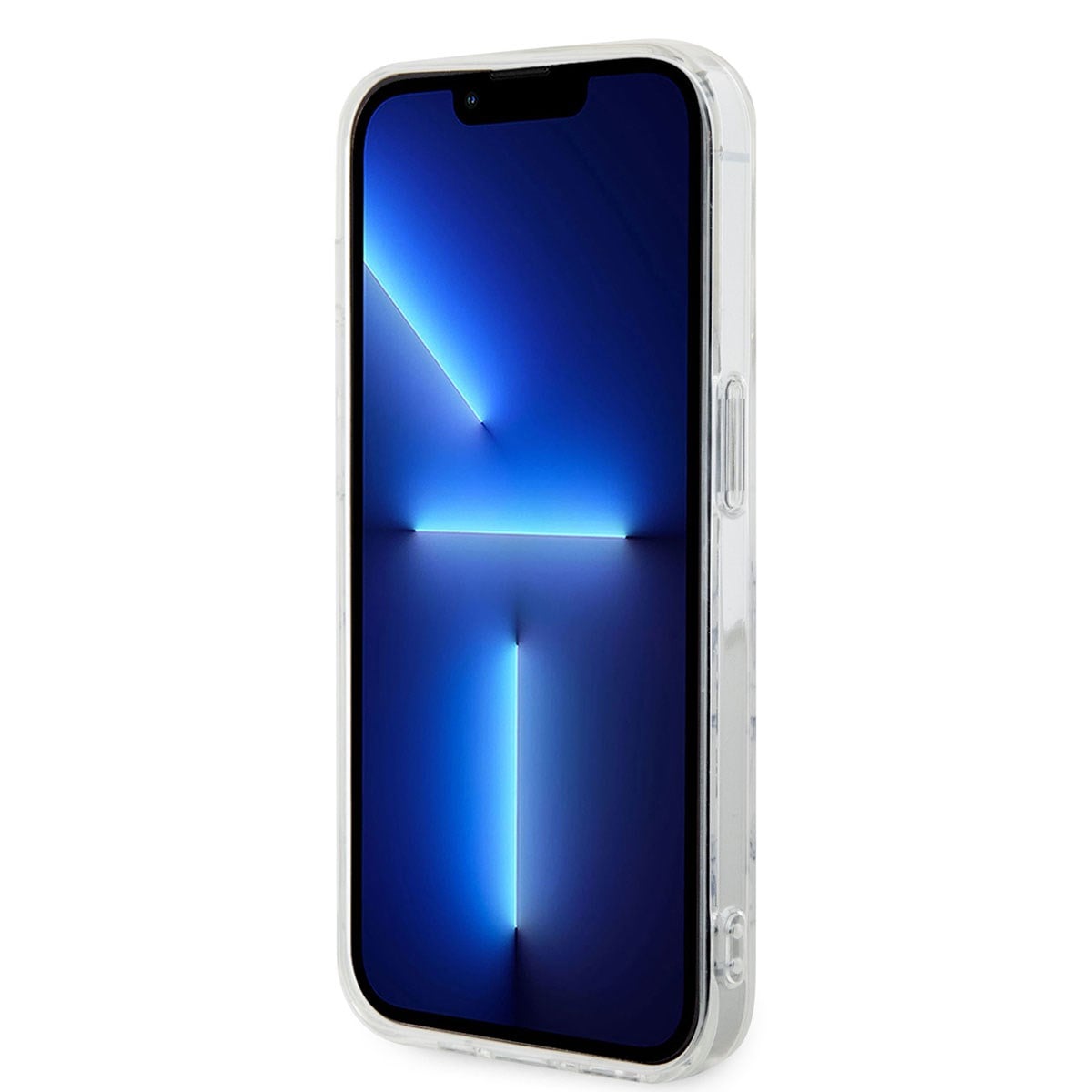 Apple iPhone 13 Pro Max Kılıf GUESS M-safe Şarj Özellikli Mermer Desenli Kapak