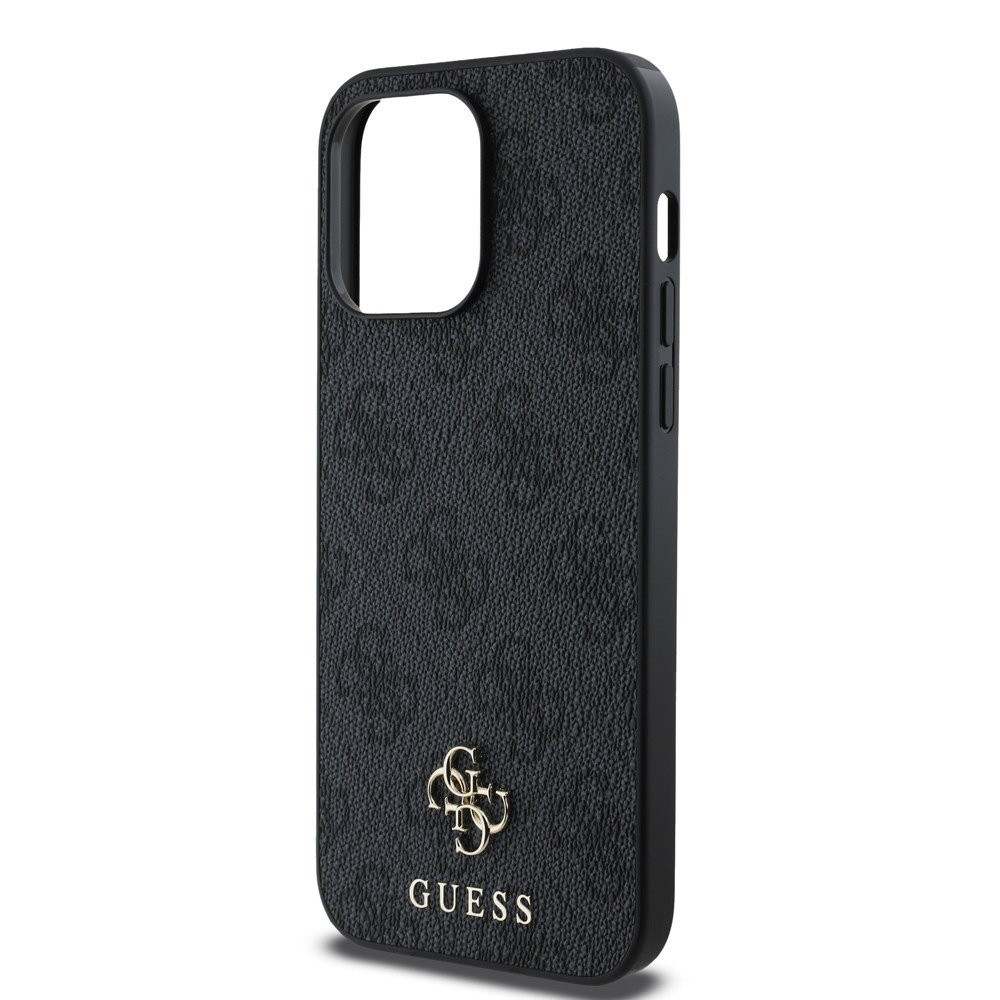 Apple iPhone 13 Pro Max Kılıf Guess Orjinal Lisanslı M-safe Şarj Özellikli Small 4G Classic Kapak