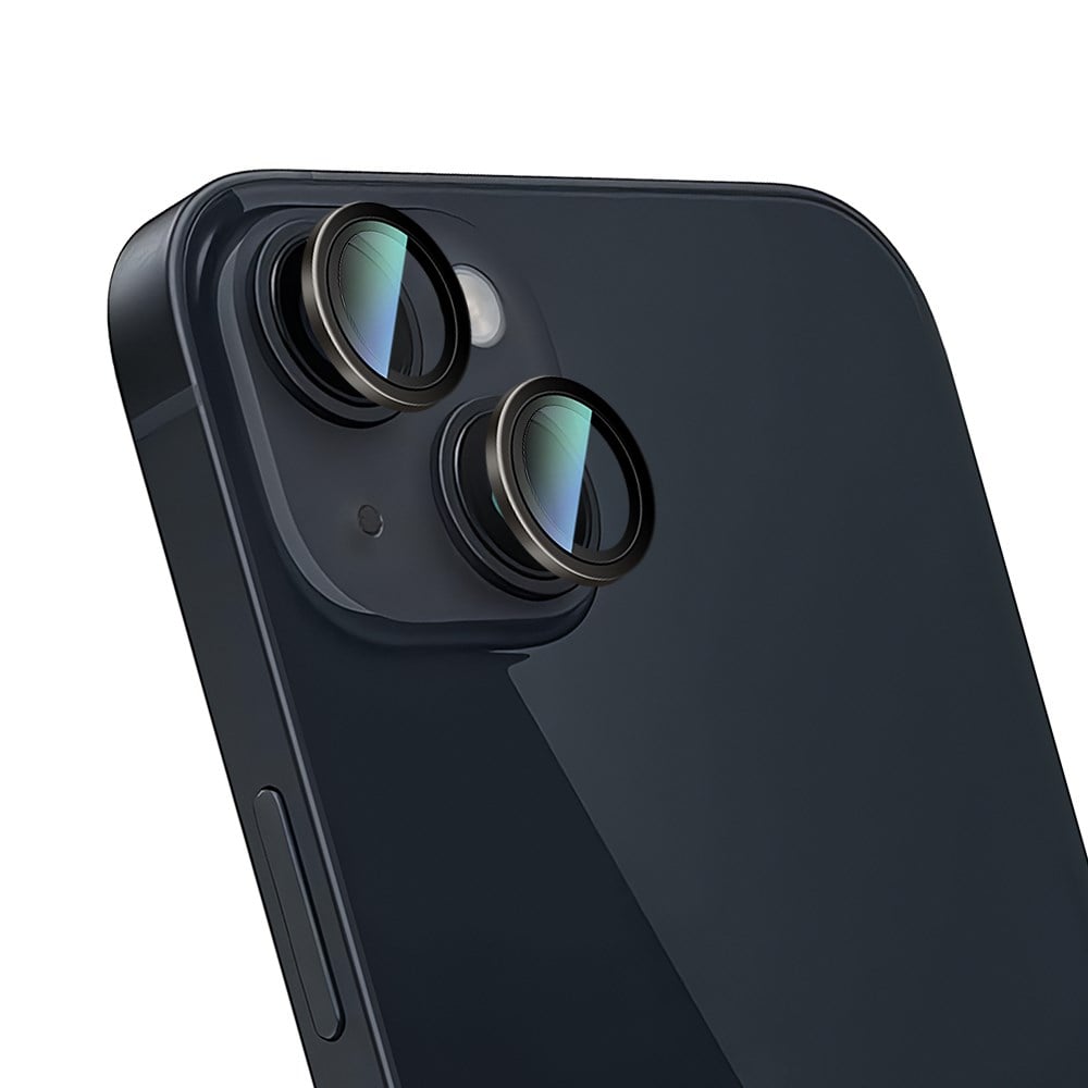 Apple iPhone 14 CaseWorld Alloy Serisi Oleofobik Anti Reflective Kamera Lens Koruyucu