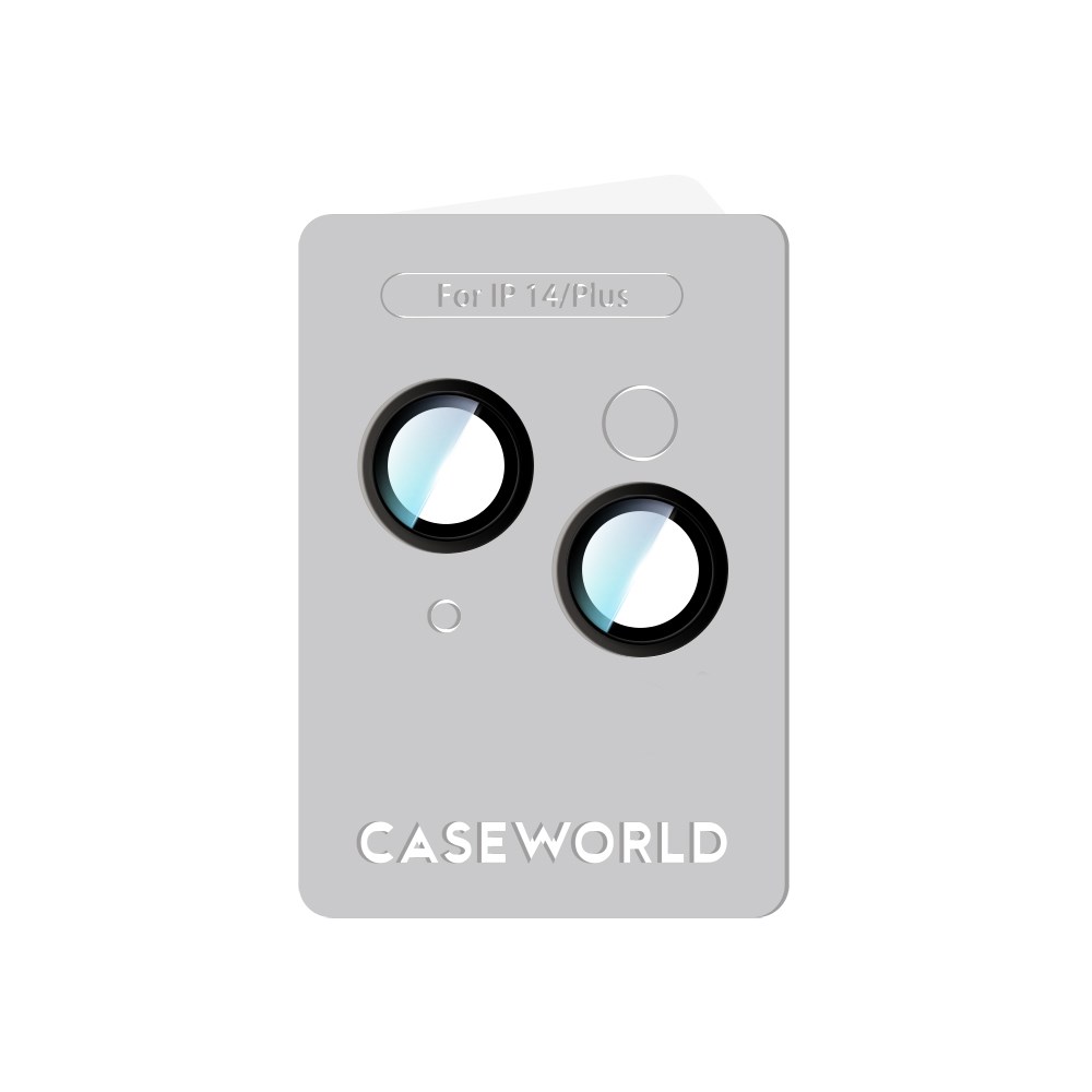 Apple iPhone 14 CaseWorld Alloy Serisi Oleofobik Anti Reflective Kamera Lens Koruyucu