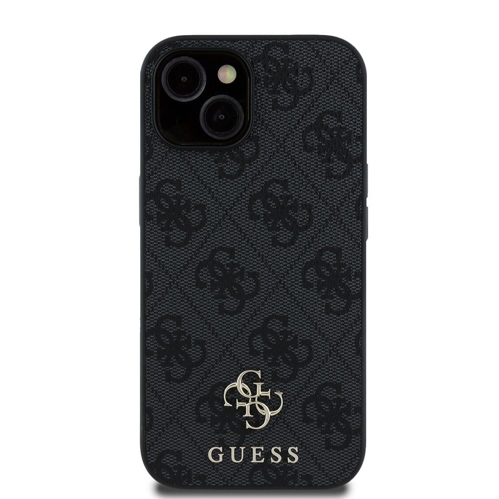 Apple iPhone 14 Kılıf Guess Orjinal Lisanslı M-safe Şarj Özellikli Small 4G Classic Kapak