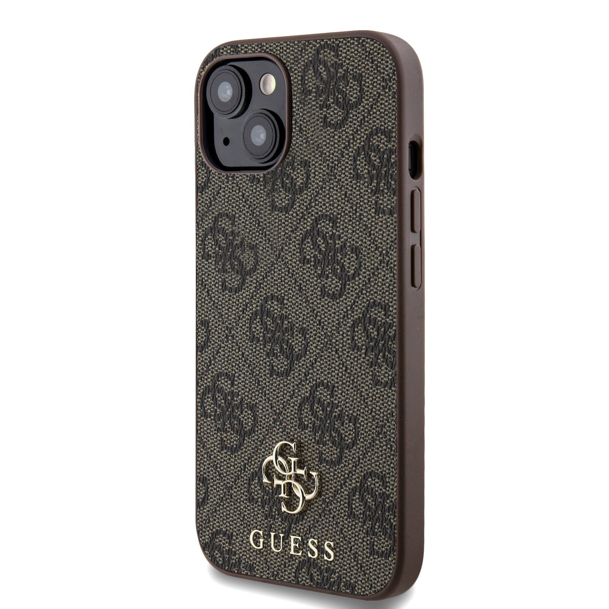 Apple iPhone 14 Kılıf Guess Orjinal Lisanslı M-safe Şarj Özellikli Small 4G Classic Kapak