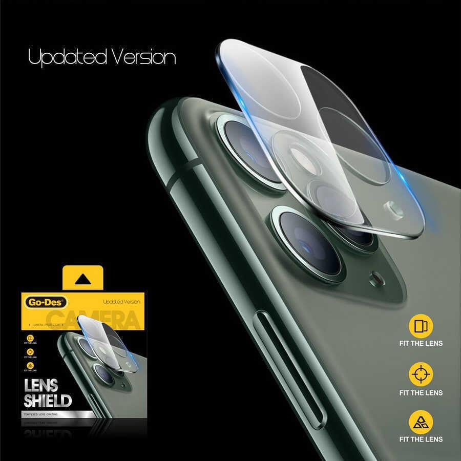 Apple iPhone 14 Pro Go Des Lens Shield Kamera Lens Koruyucu