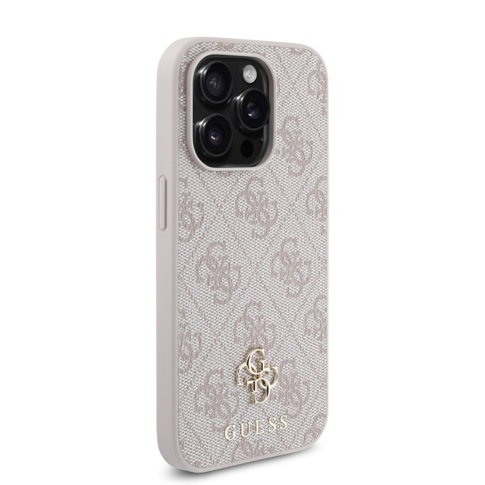 Apple iPhone 14 Pro Kılıf Guess Orjinal Lisanslı M-safe Şarj Özellikli Small 4G Classic Kapak