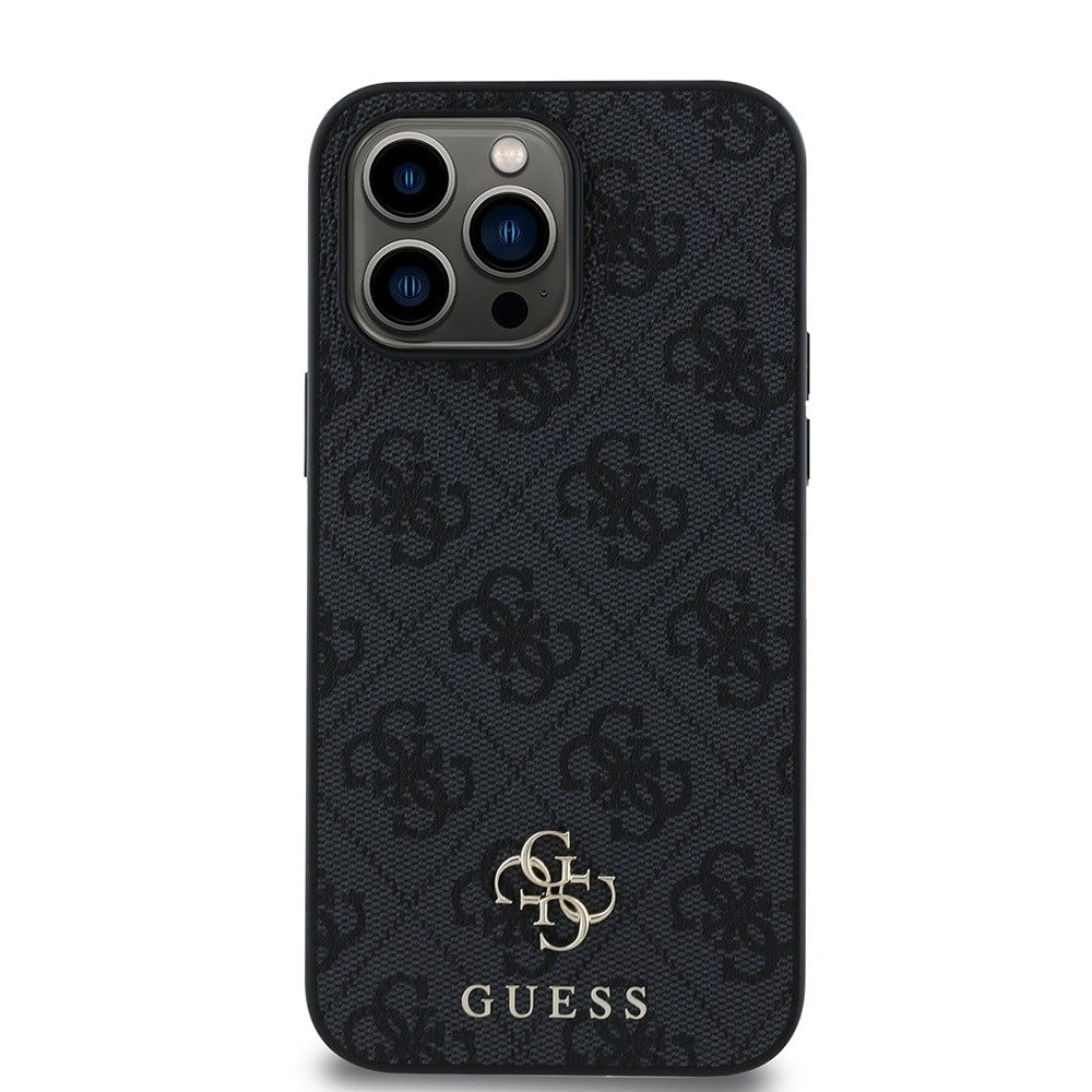 Apple iPhone 14 Pro Kılıf Guess Orjinal Lisanslı M-safe Şarj Özellikli Small 4G Classic Kapak