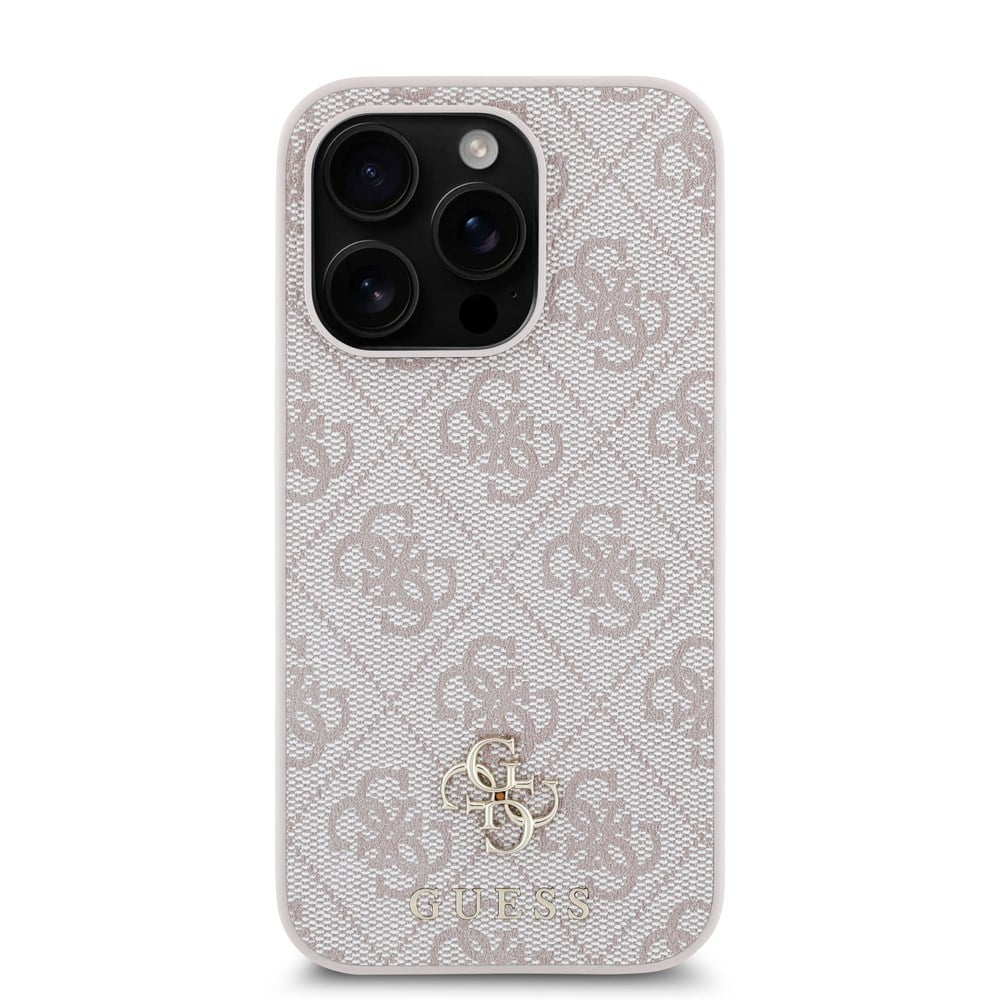 Apple iPhone 14 Pro Kılıf Guess Orjinal Lisanslı M-safe Şarj Özellikli Small 4G Classic Kapak
