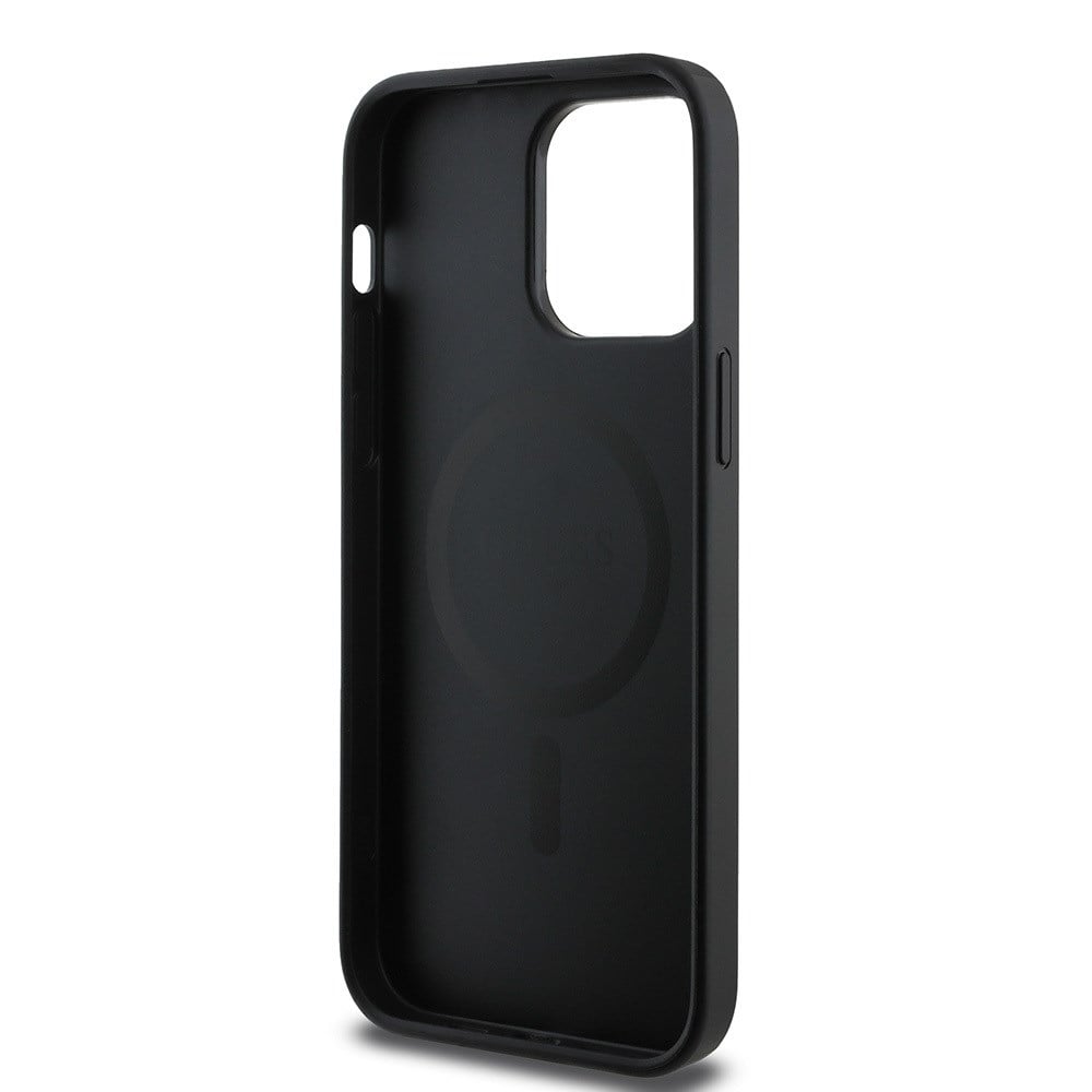 Apple iPhone 14 Pro Kılıf Guess Orjinal Lisanslı M-safe Şarj Özellikli Small 4G Classic Kapak