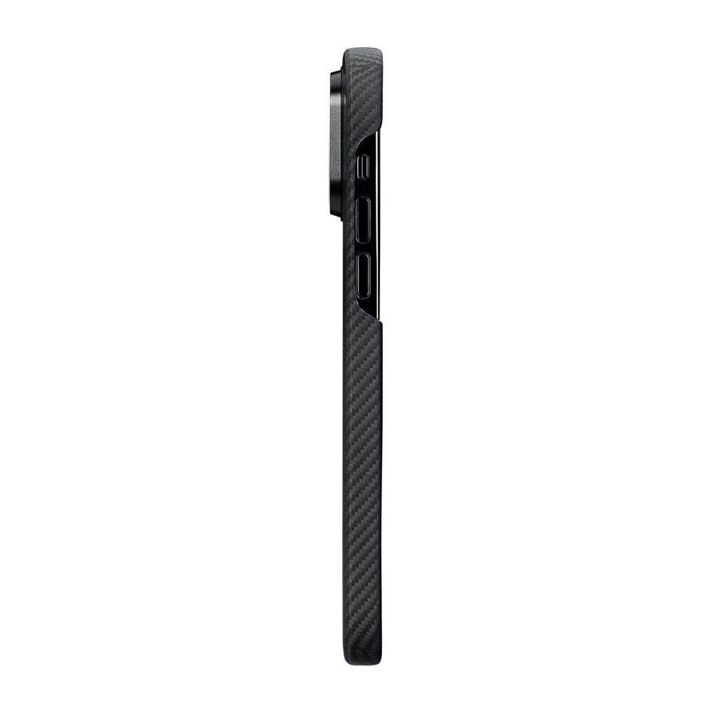 Apple iPhone 14 Pro Kılıf M-safe Şarj Özellikli 600D Aramid Fiber Pitaka Tactile Woven Orchestra Serisi Rhapsody Kapak
