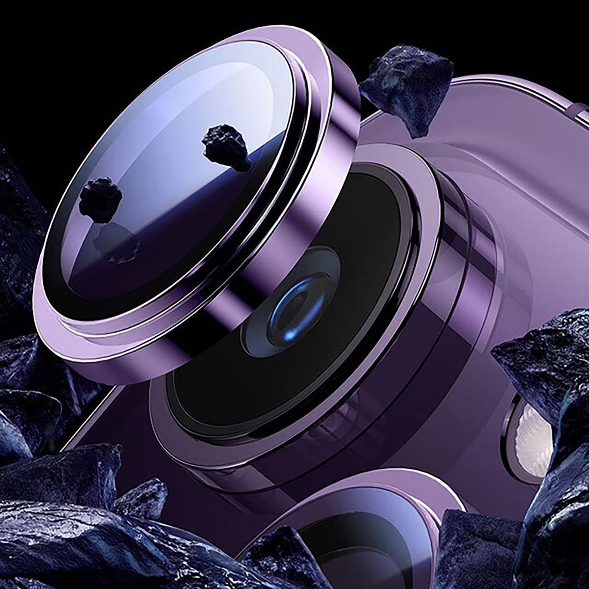 Apple iPhone 14 Pro Max Go Des CL-10 Kamera Lens Koruyucu