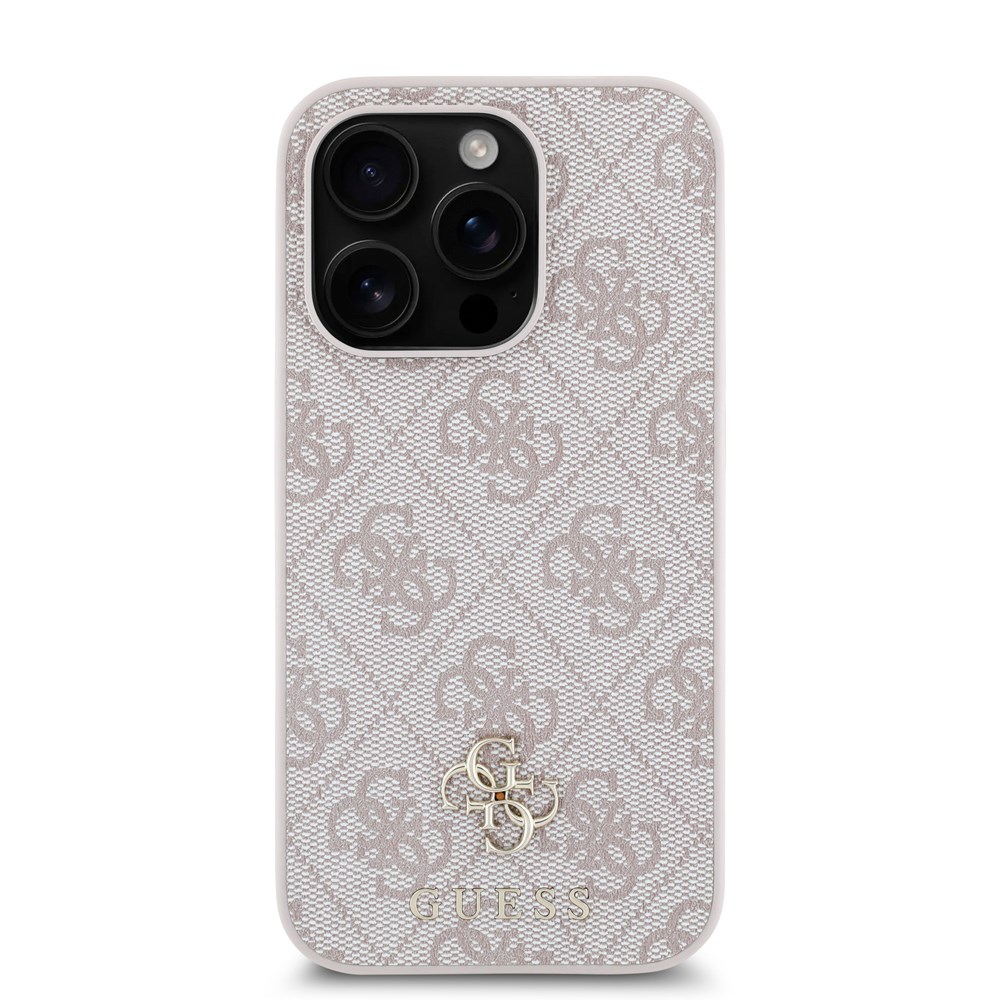 Apple iPhone 14 Pro Max Kılıf Guess Orjinal Lisanslı M-safe Şarj Özellikli Small 4G Classic Kapak