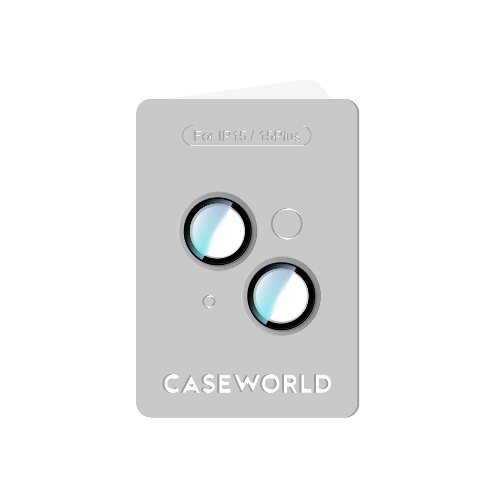 Apple iPhone 15 CaseWorld Alloy Serisi Oleofobik Anti Reflective Kamera Lens Koruyucu
