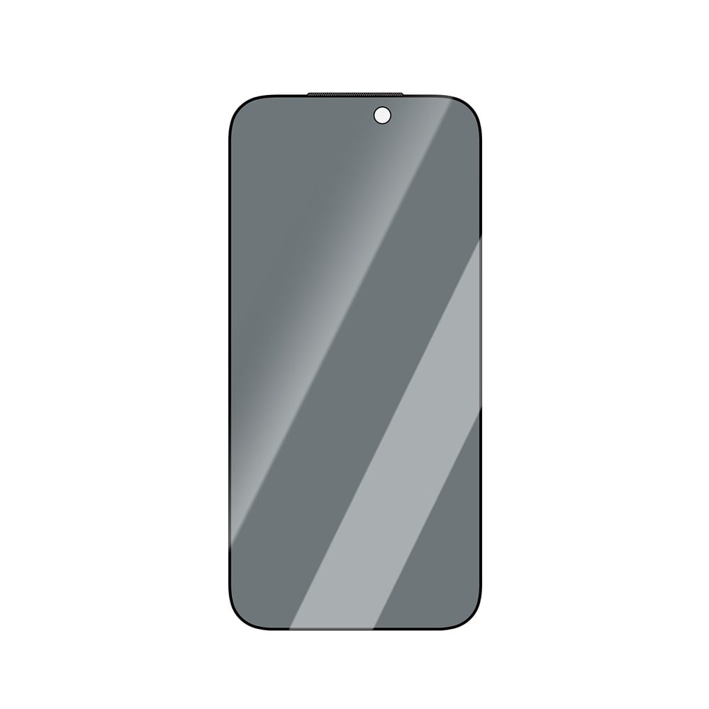 Apple iPhone 15 CaseWorld Applicator Serisi 2.5D Eyesafe Mavi Işık Teknolojili 0.33mm Privacy Temperli Cam Ekran Koruyucu + Uygulama Aparatı