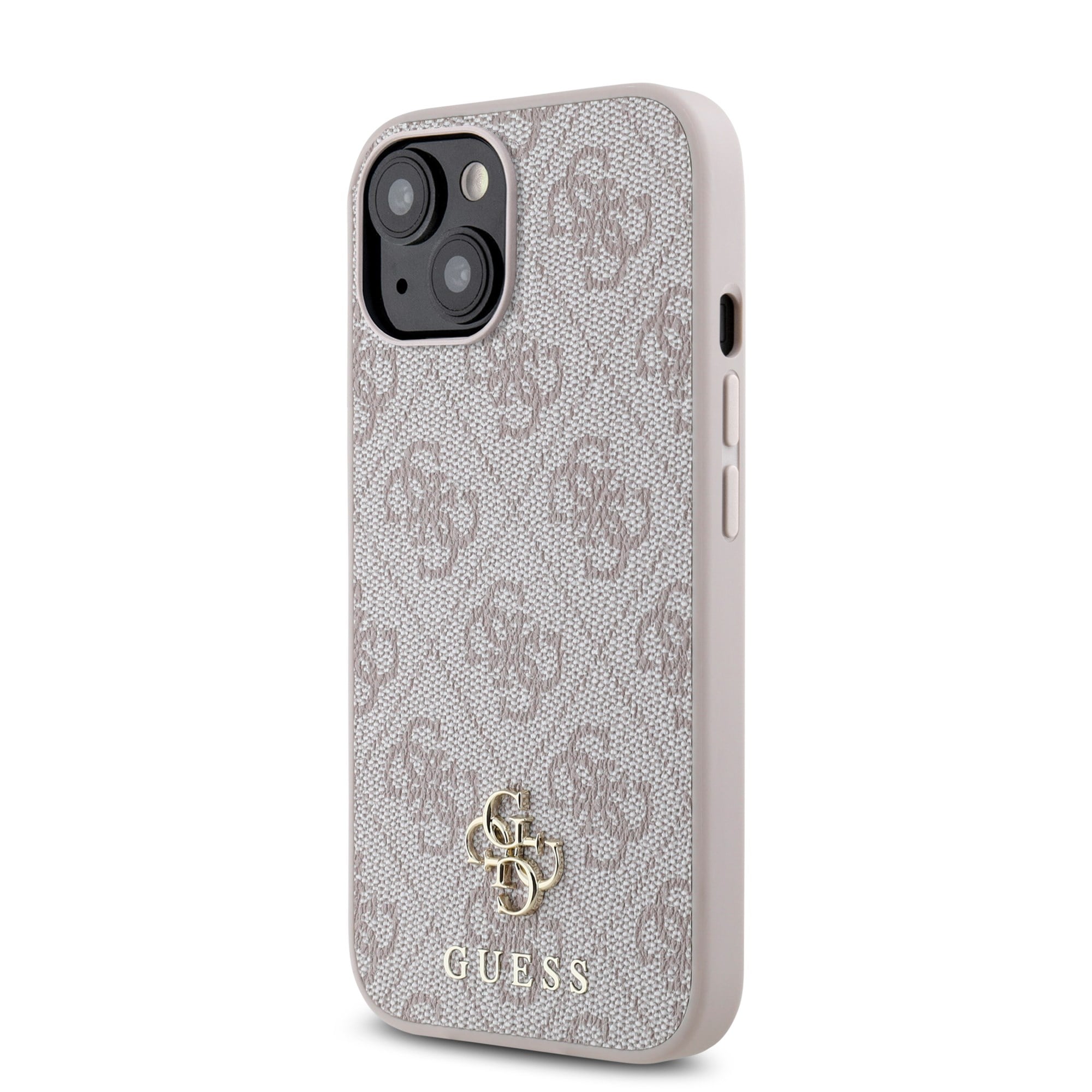 Apple iPhone 15 Kılıf Guess Orjinal Lisanslı M-safe Şarj Özellikli Small 4G Classic Kapak