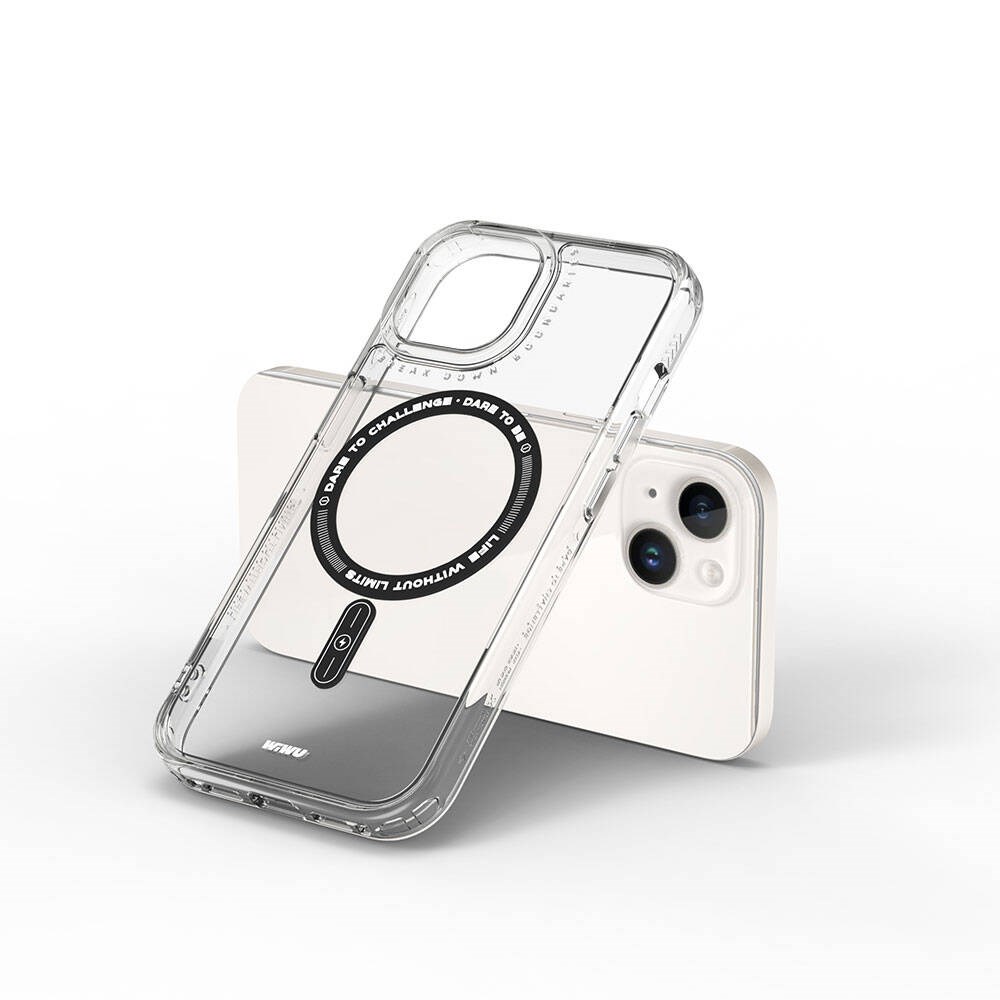 Apple iPhone 15 Kılıf M-safe Şarj Özellikli Wiwu Basic Color J Serisi Kapak