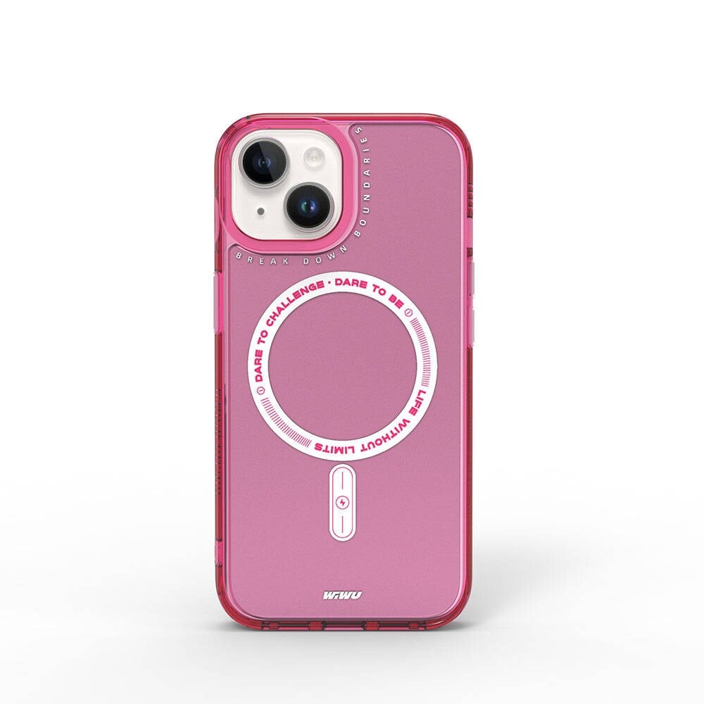 Apple iPhone 15 Kılıf M-safe Şarj Özellikli Wiwu Basic Color J Serisi Kapak