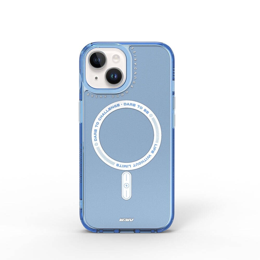 Apple iPhone 15 Kılıf M-safe Şarj Özellikli Wiwu Basic Color J Serisi Kapak