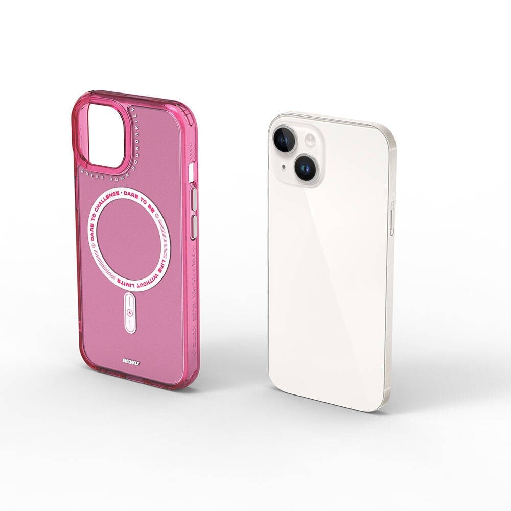 Apple iPhone 15 Kılıf M-safe Şarj Özellikli Wiwu Basic Color J Serisi Kapak